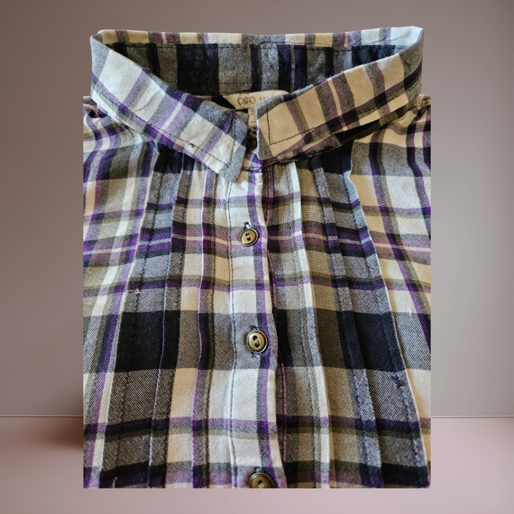 CATO Plus Size Plaid